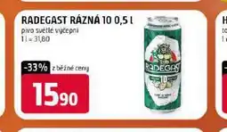 Terno Pivo radegast rázná 10 nabídka