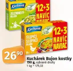 COOP TIP Kuchárek Bujon kostky nabídka