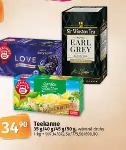 COOP TIP Teekanne nabídka