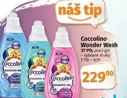 COOP TIP Coccolino Wonder Wash 37 PD nabídka