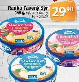 COOP TIP Ranko Tavený Sýr nabídka