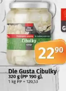 COOP TIP Dle Gusta Cibulky nabídka