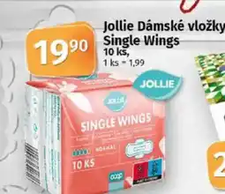 COOP TIP Jollie Dámské vložky Single Wings nabídka