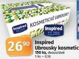COOP TIP Inspired ubrousky kosmetické nabídka