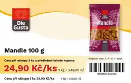 COOP TIP Mandle nabídka
