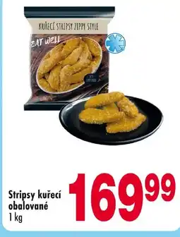 Qanto Stripsy kuřecí obalované nabídka