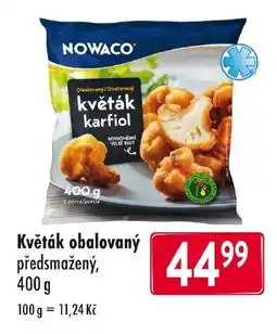 Qanto NOWACO Květák obalovaný předsmažený nabídka