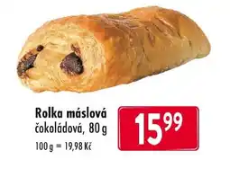 Qanto Rolka máslová čokoládová nabídka