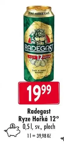 Qanto Radegast Ryze Hořká 12° nabídka