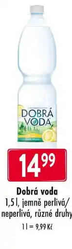Qanto Dobrá voda jemně perlivá/ neperlivá nabídka