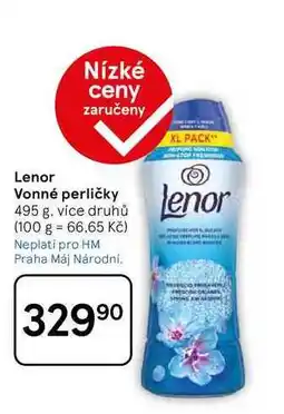Tesco Lenor Vonné perličky, 495 g, více druhů nabídka