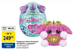 Tesco Puppycorn Bow Surprise! S6 Vajíčko s pejskem, s překvapením a samolepkami nabídka