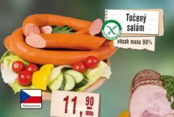 Maso Třebovle Točený salám nabídka