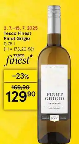 Tesco Tesco Finest Pinot Grigio, 0.75 l nabídka