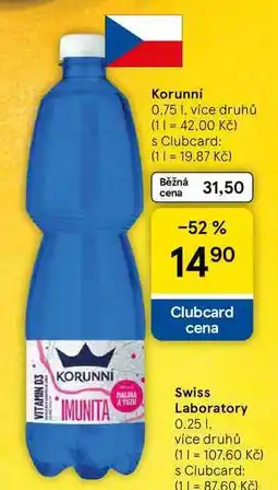 Tesco Korunní, 0.75 l, více druhů nabídka