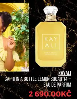 Sephora KAYALI Capri in a bottle lemon sugar | 14 eau de parfum nabídka