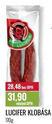 Ratio LUCIFER KLOBÁSA, 170 g nabídka