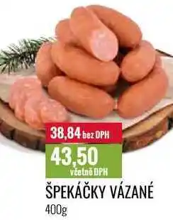 Ratio ŠPEKÁČKY VÁZANÉ 400g nabídka