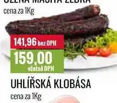 Ratio UHLÍŘSKÁ KLOBÁSA cena za 1Kg nabídka