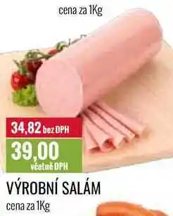Ratio VÝROBNÍ SALÁM cena za 1Kg nabídka