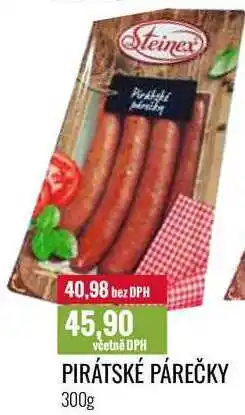 Ratio PIRÁTSKÉ PÁREČKY 300g nabídka