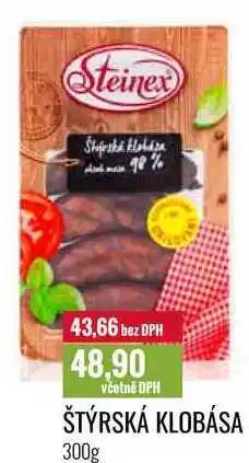 Ratio ŠTÝRSKÁ KLOBÁSA 300g nabídka