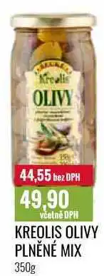 Ratio KREOLIS OLIVY PLNĚNÉ MIX 350g nabídka