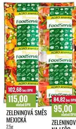 Ratio ZELENINOVÁ SMĚS MEXICKÁ 2,5 kg nabídka