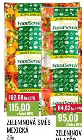 Ratio ZELENINOVÁ SMĚS MEXICKÁ 2,5 kg nabídka