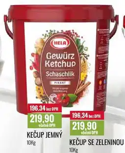 Ratio KEČUP JEMNÝ 10Kg/KEČUP SE ZELENINOU 10Kg nabídka