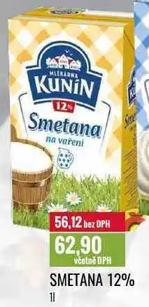 Ratio SMETANA 12% 11 nabídka