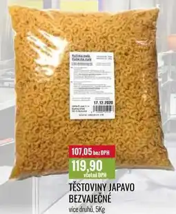 Ratio TĚSTOVINY JAPAVO BEZVAJEČNÉ 5Kg nabídka