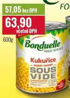 Ratio Bonduelle FOOD SERVICE Kukuřice 600g nabídka