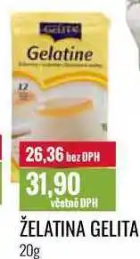 Ratio ŽELATINA GELITA 20g nabídka