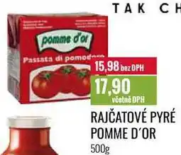Ratio RAJČATOVÉ PYRÉ POMME D'OR 500g nabídka