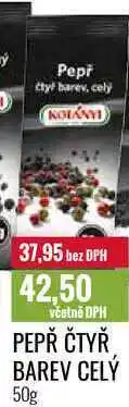 Ratio PEPŘ ČTYŘ BAREV CELÝ 50g nabídka