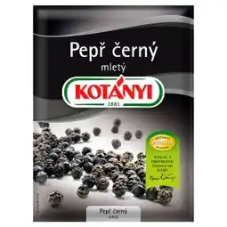 Ratio Kotányi Pepř černý mletý 20g nabídka