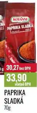 Ratio PAPRIKA SLADKÁ 70g nabídka
