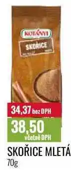 Ratio SKOŘICE MLETÁ 70g nabídka