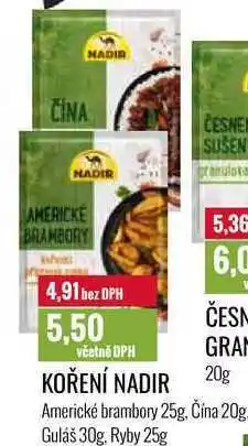 Ratio KOŘENÍ NADIR nabídka