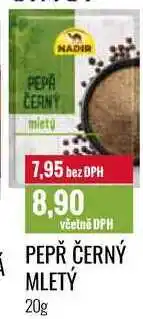 Ratio PEPŘ ČERNÝ MLETÝ 20g nabídka