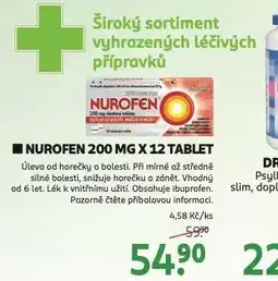 Rossmann Nurofen 200 mg nabídka