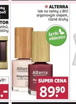 Rossmann Alterra lak na nehty nabídka