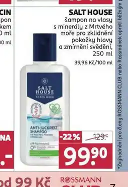 Rossmann Salt house šampon nabídka