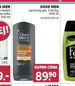 Rossmann Dove men sprchový gel nabídka