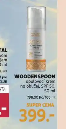 Rossmann Woodenspoon opalovací krém nabídka