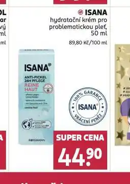 Rossmann Isana hydratační krém nabídka