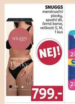 Rossmann Snuggs menstruační plavky nabídka
