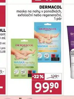 Rossmann Dermacol maska na nohy nabídka