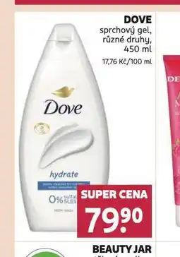 Rossmann Dove sprchový gel nabídka
